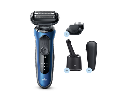 Braun Series 6 61-B7500cc Сеточная бритва Триммер Синий