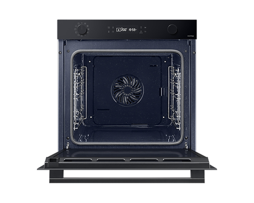 Samsung Bespoke Series 4 NV7B41307AK/U4 Electric Pyrolytic Smart Oven - Black Glass, Black - image 3
