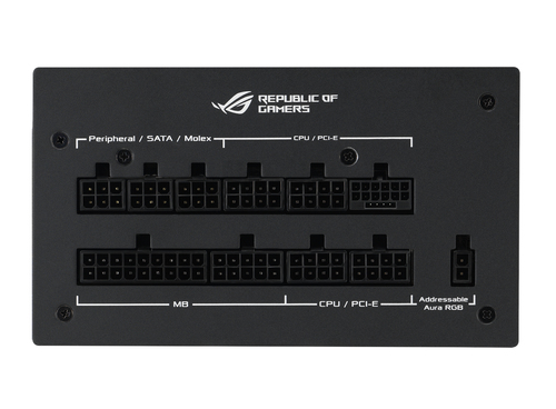 ASUS ROG STRIX 1200W Gold Aura Edition voeding, afbeelding 3