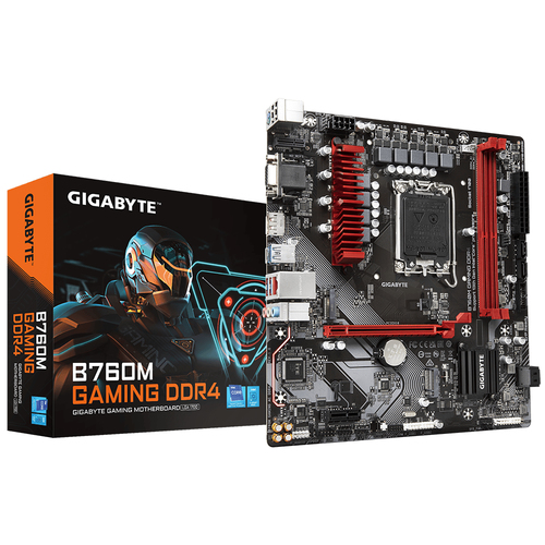 B760M GAMING DDR4 TARJETA MADRE GIGABYTE B760M  GAMING DDR4 LGA 1700 MATX HDM/DP