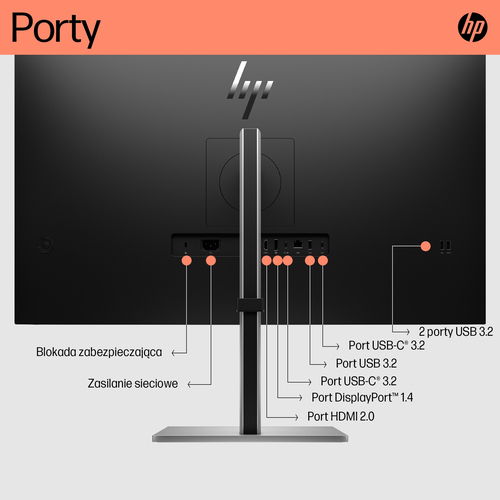 HP Inc. Monitor E32K G5 4K 6N4D6AA