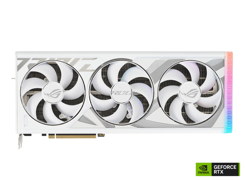 TARJETA DE VIDEO ASUS NVIDIA RTX4080/PCIE X16 4.0/16GB GDDR6X/2XHDMI/3XDP/ESTANDAR/GAMA ALTA/GAMER/ARGB/BLANCA  - ROG-STRIX-RTX4080-16G-WHITE