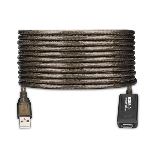 Ewent EW1024 USB cable 25 m USB 2.0 USB A Black