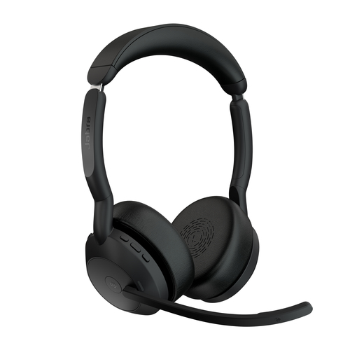 Jabra Evolve2 55 Link 380 USB-C MS Stereo Headset and Stand - image 2