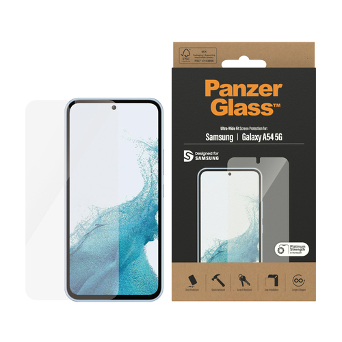 Panzerglass Samsung Galaxy A54 5G Smartphone screenprotector Transparant, afbeelding 2