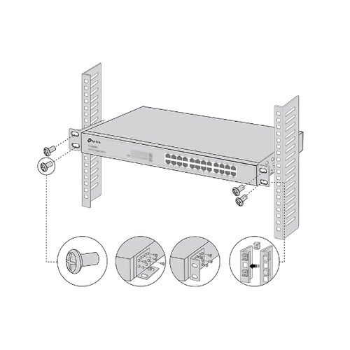 TP-Link - Rackmontagekit, afbeelding 3