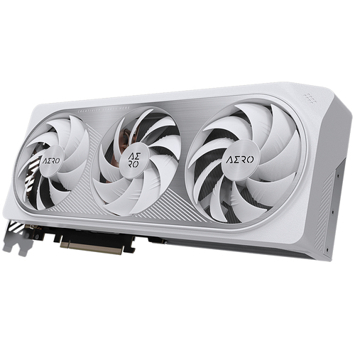 TJ de video Gigabyte 12GB Geforce RTX 4070 TI AERO Fusión RGB GDDR6 3xDP 1xHDMI Blanca UPC  - GV-N407TAERO OC-12GD