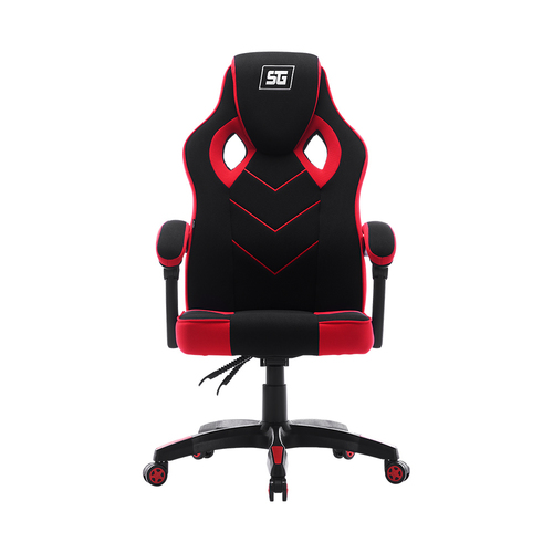 Silla Gamer Vorago Start The Game CGC301 Reclinable Soporta 120Kg Máx Color Negro-Rojo CGC301-RD - CGC301-RD