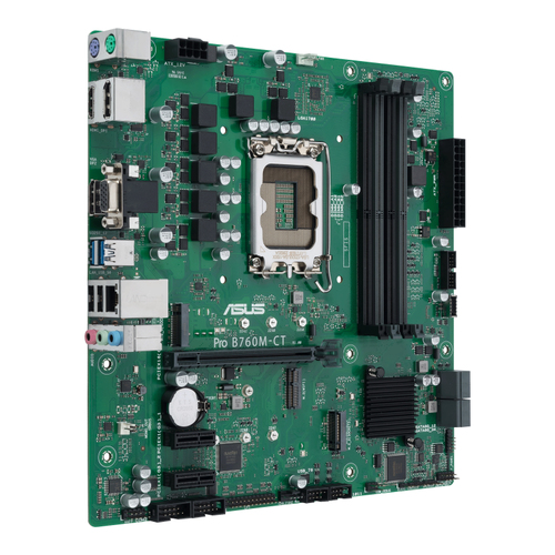 MB ASUS PRO B760M-CT-CSM (INTEL,1700,DDR5,mATX), afbeelding 2