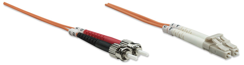 Intellinet LWL aansluitkabel LC/ST 3M Multimode OM1 oranje, afbeelding 2