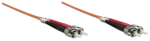 Intellinet LWL aansluitkabel ST/ST 1m Multimode OM1 oranje, afbeelding 2