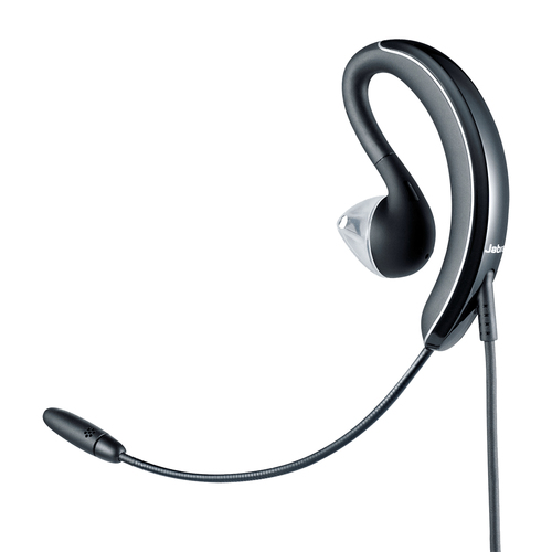 2507-823-109 Jabra UC Voice 250 MS - Auricular - auriculares de oído - montaje encima de la oreja - cableado - USB - negro - Certificado para Skype Empresarial