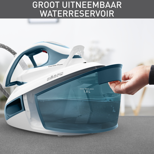 Tefal SV8111 Express Power Strijksysteem Blauw, afbeelding 4