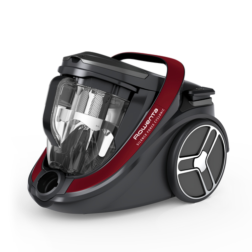 Rowenta RO7933 Silent Force Cyclonic Effitech Multi Stofzuiger zonder zak Rood, afbeelding 4
