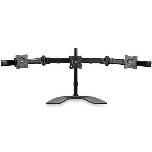StarTech.com Triple Monitor Stand for VESA Mount Monitors up to 27 - Steel (ARMBARTRIO2) Stativ 3 skærme 13-27 – billede 2