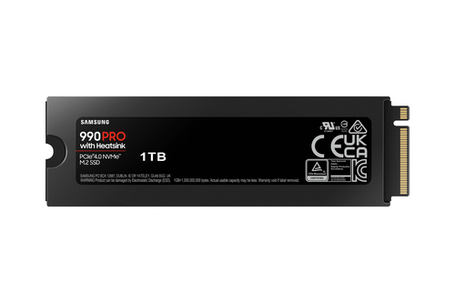 Samsung 990 Pro M.2 Internal SSD with Heatsink - 1 TB, Black - image 2