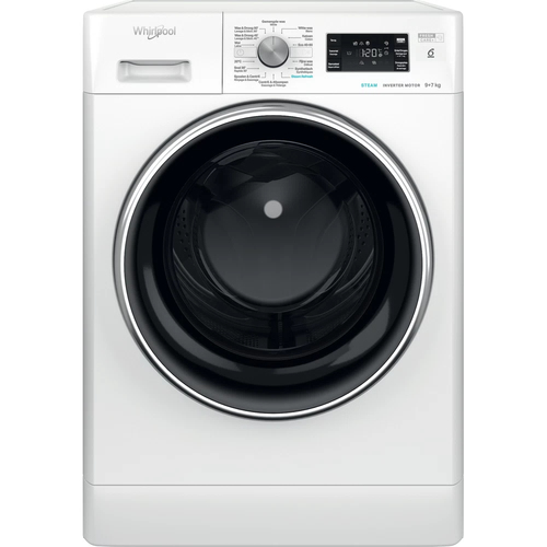 Whirlpool FFWDB 976258E BCV BE Was-droogcombinatie Wit, afbeelding 2
