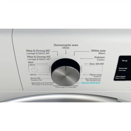 Whirlpool FFWDB 976258E BCV BE Was-droogcombinatie Wit, afbeelding 5