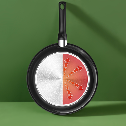 Tefal Renew Black Keramische Koekenpan 24 cm, afbeelding 3