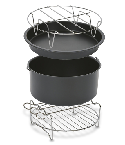 Tefal Easy Fry XXL XA113010 fryer accessory Accessory kit Black, Chrome