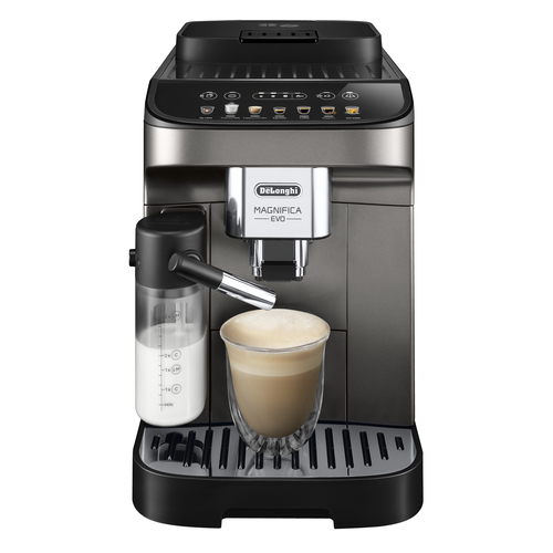 DeLonghi Evo Milk Bean to Cup Automatic Coffee Machine Black 1L - image 1