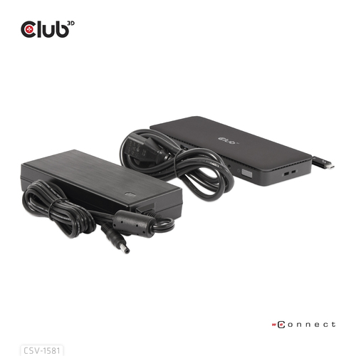 Club 3D Thunderbolt 4 Certified 11-in-1 Docking Station dockingstation, afbeelding 6