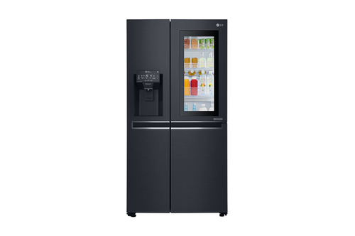 LG GSX960MCVZ side-by-side холодильник Отдельно стоящий 625 L Черный
