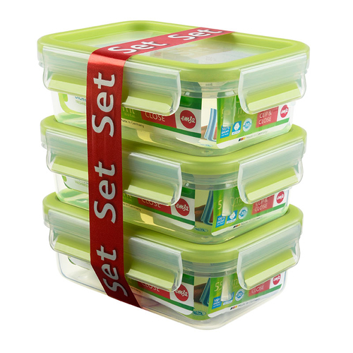 Emsa Clip & Close vershoudbakjes 0,55 L doos – Foto 2 van 5