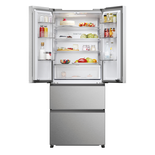 Hoover H-Fridge 700 HONFQ2T718EXK Total No Frost Multi-door American Fridge Freezer - Stainless Steel - E Rated, Stainless Steel - image 2