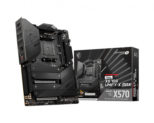 MSI MEG X570S UNIFY-X MAX материнская плата AMD X570 Разъем AM4 ATX
