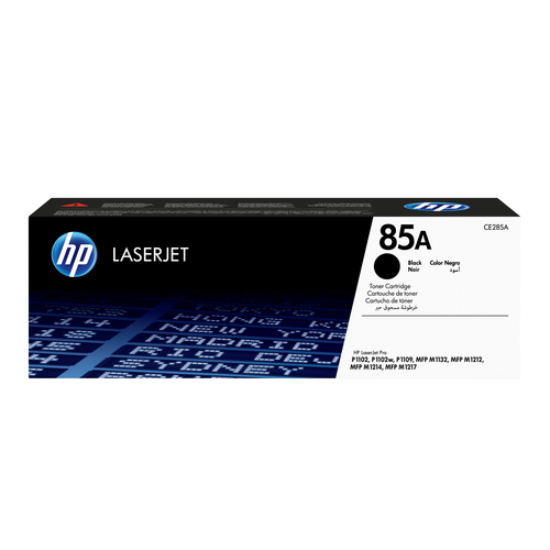 HP 85A oryginalny wkład z czarnym tonerem LaserJet CE285A
