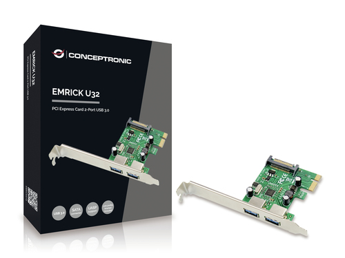 Conceptronic EMRICK01G interface cards/adapter Internal USB 3.2 Gen 1 (3.1 Gen 1) – image 2
