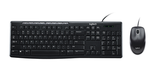 Kit de Teclado y Mouse LOGITECH MK200