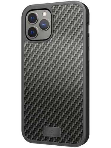 Hama Protective Real Carbon чехол для мобильного телефона 17 cm (6.7") Крышка Черный