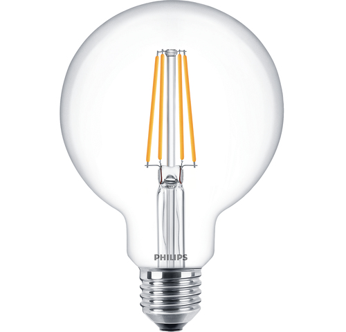 Philips Classic LEDglobe LED лампа Теплый белый 2700 K 7,2 W E27