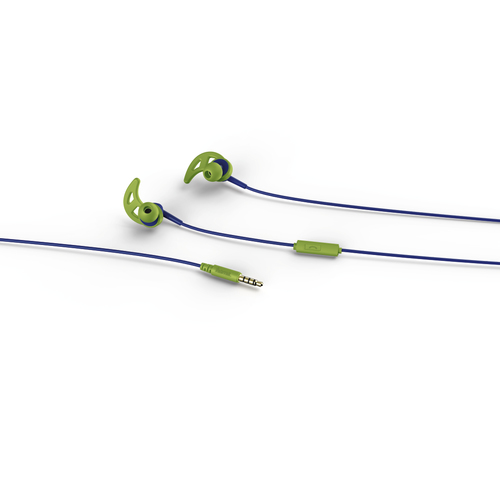 Hama 00184097 headphones/headset Wired In-ear Blue, Green