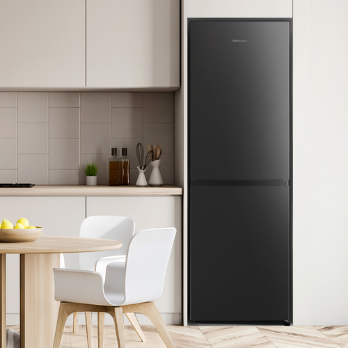 Hisense RB327N4ABD 50/50 Fridge Freezer - Black - image 2
