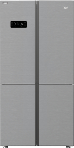 Beko MN1436224PS Freestanding American Style Fridge Freezer with MultiZone®