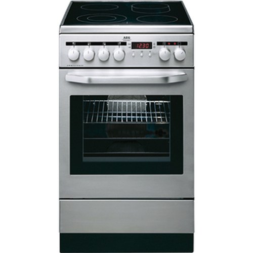 AEG 41005VD-MN cooker Freestanding cooker Electric Stainless steel