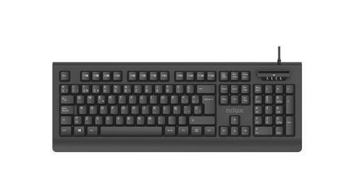 Nilox TECLADO USB CON LECTOR DNIE SMART CARD