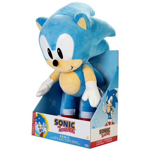 Jakks - Sonic the Hedgehog Jumbo Plush 50 cm - Teddybr  Kuscheltier – Foto 9 von 9