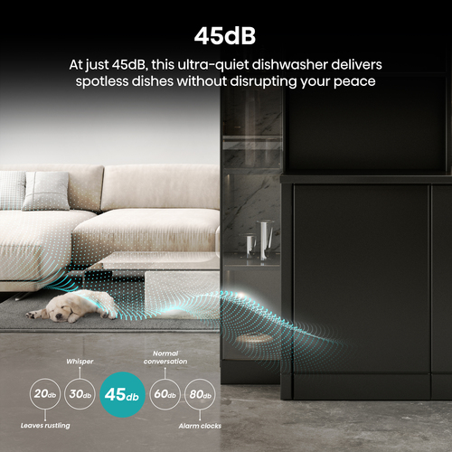 Hisense HV523C15UK Slimline Integrated Dishwasher – image 6