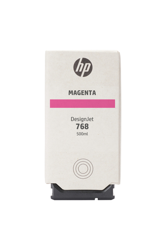 HP 768 500-ml Magenta DesignJet ink cartridge
