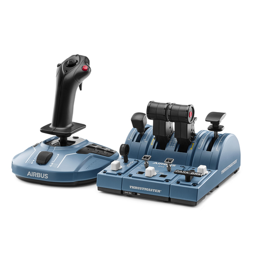 Thrustmaster TCA CAPTAIN PACK AIRBUS EDITION PC Черный, Синий USB Авиасимулятор ПК