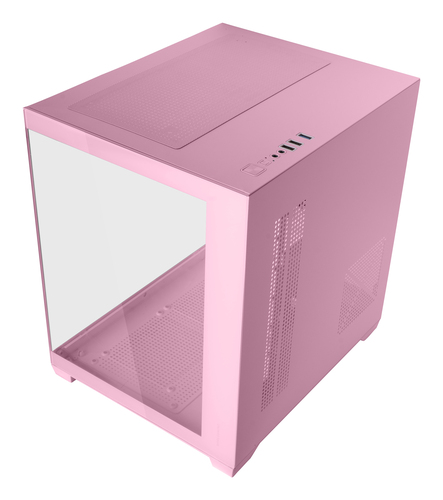 Mars Gaming MC-VIEW2P Mini Tower Pink – image 1