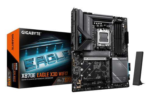 GIGABYTE X870E EAGLE X3D WIFI7 moederbord