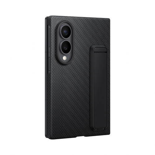 Samsung Galaxy Z Fold8 Standing Grip Backcover mit Magnet Schwarz – Foto 4 von 7