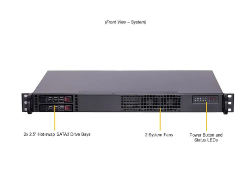 Ernitec -BX-I5-8-R2 server Rack Intel® Core™ i5