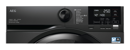 AEG Series 7000 LWR7196U4B washer dryer Freestanding Front-load Graphite – image 2