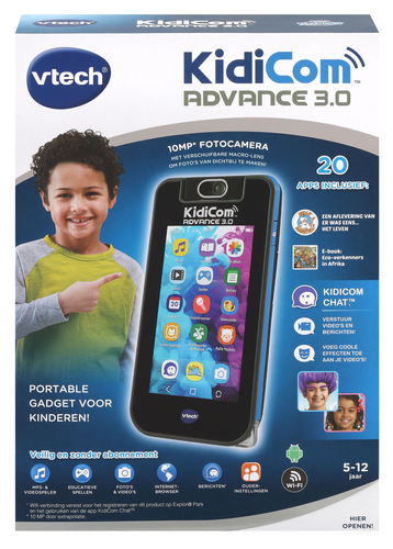 VTech KidiCom Advance 3.0 blauw – image 6